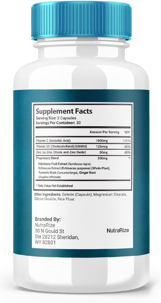 DetoxAll 17 Full Body Reset Dietary Supplement - Maximum Strength All-Natural Pills for Energy Boost and Overall Wellness (60 Capsules)