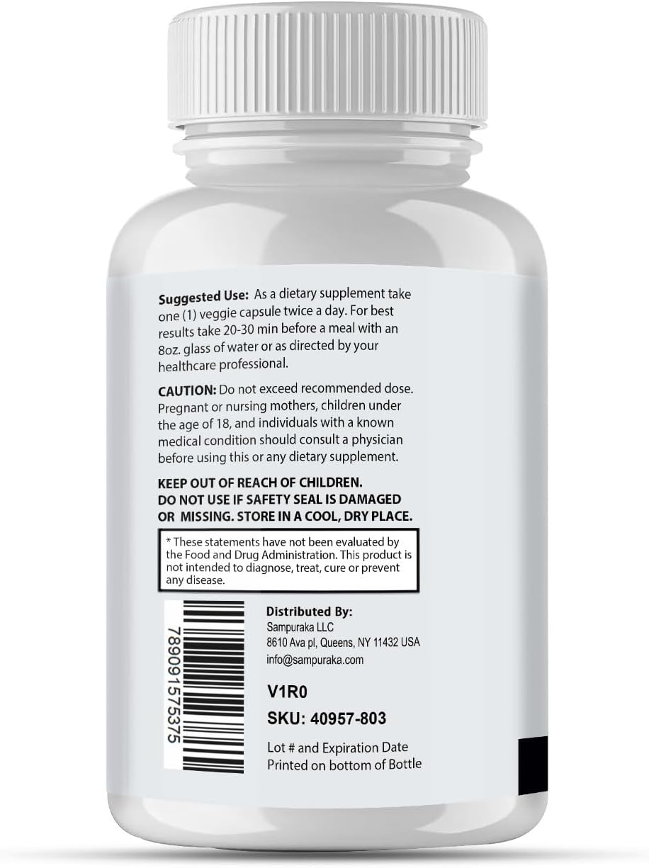 Diabacore Supplement - New Advanced Formula for Blood Sugar Control - 2 Packs (60 Days Supply)