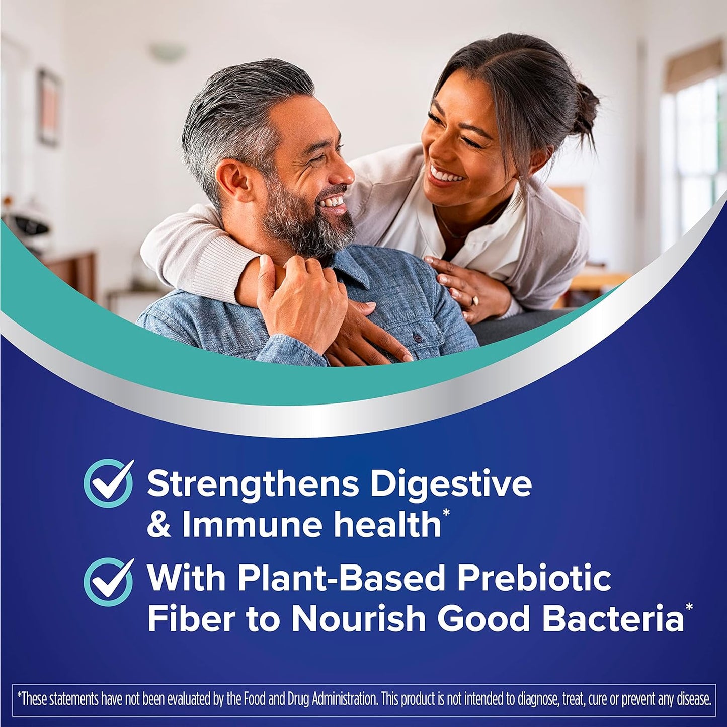 Digestion & Gut Health Bundle: 100 ct. Probiotic for Digestive & Immune Health + 30 ct. Gut Boost Daily Probiotic & Prebiotic - Balance Your Gut Flora & Boost Immunity