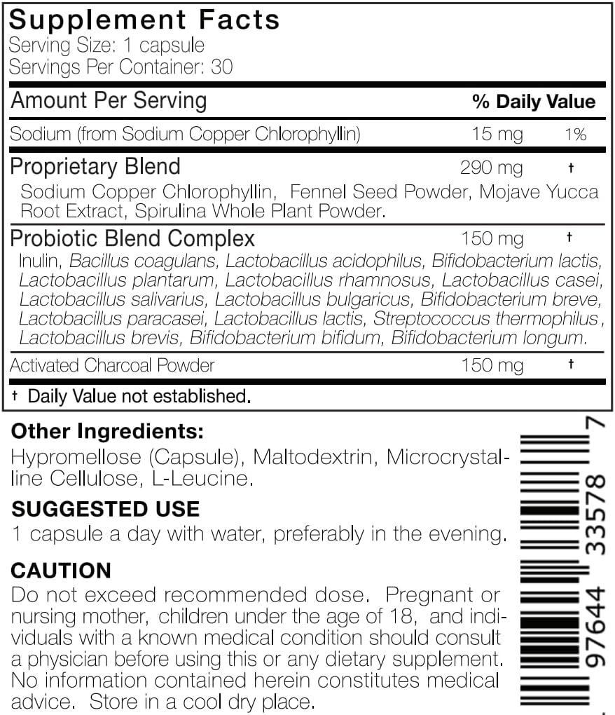 Doctor-Formulated Gut Health Supplement - All-Natural Ingredients for Bowel Health, Microbiome Support, Reduce Bloating, Enhance Mood - 30 Capsules
