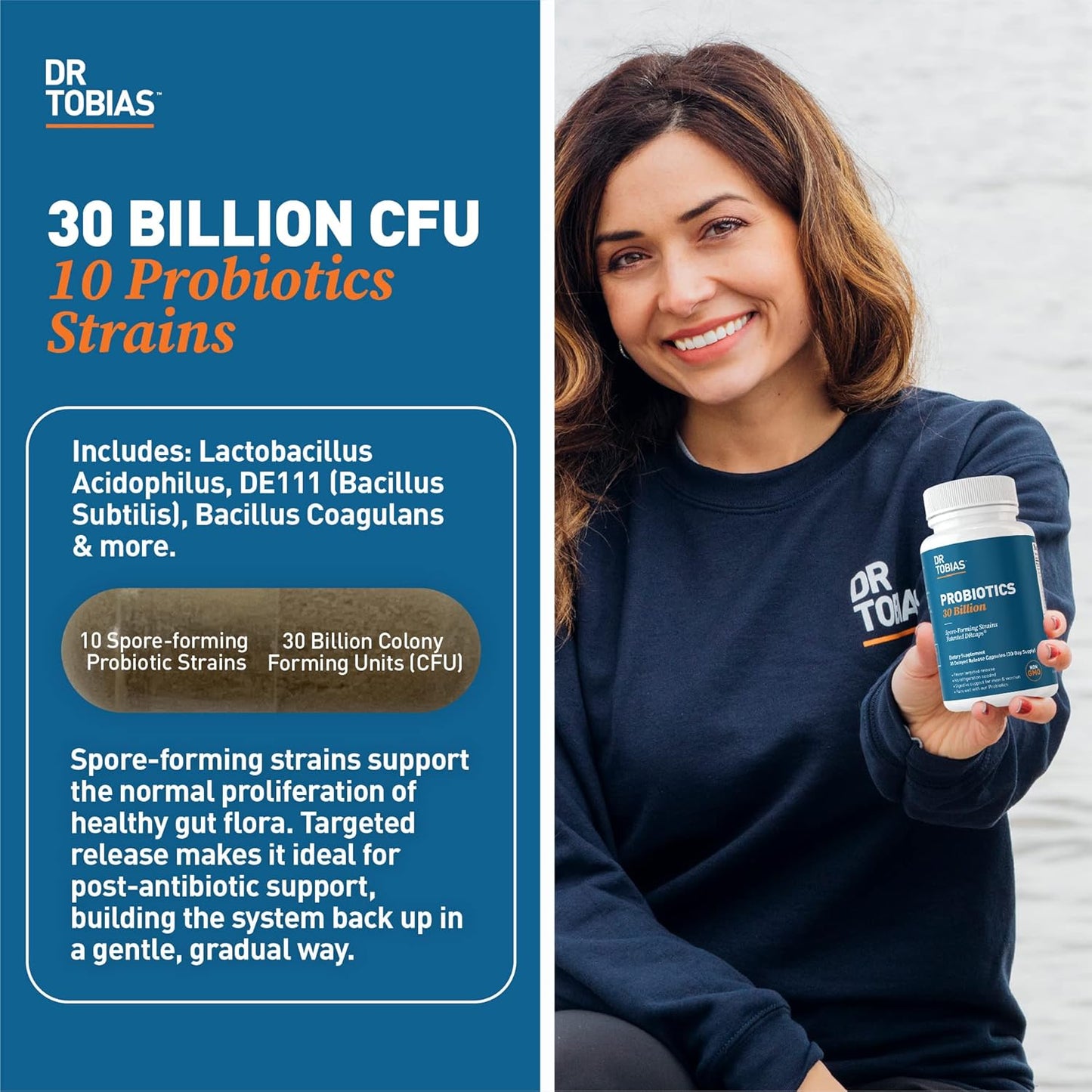 Dr. Tobias Digestive Health Bundle: Colon Cleanse & Probiotics for Gut Health & Regular Bowel Movements