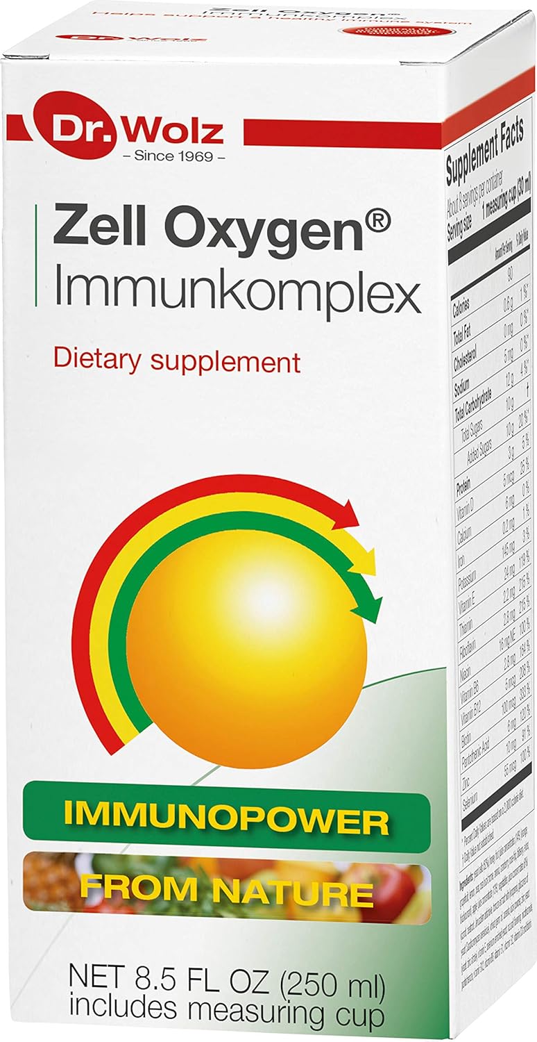 Dr. Wolz Zell Oxygen Immunocomplex Supplement - Boost Your Immune System with Dr. Wolz