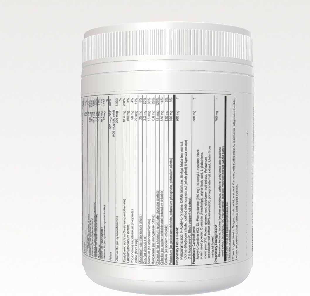 DrStellaMD CoviLyte Peach Mango - Electrolyte & Energy Drink, 30 Servings