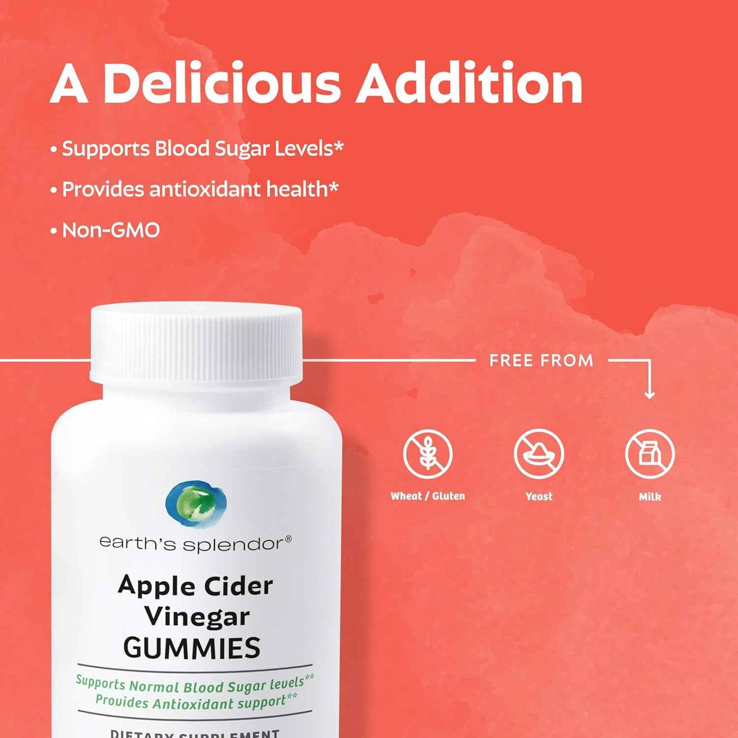 Earth's Splendor Energy & Wellness: Vitamin B12 Tablets for Metabolism Support + Apple Cider Vinegar Gummies for Energy