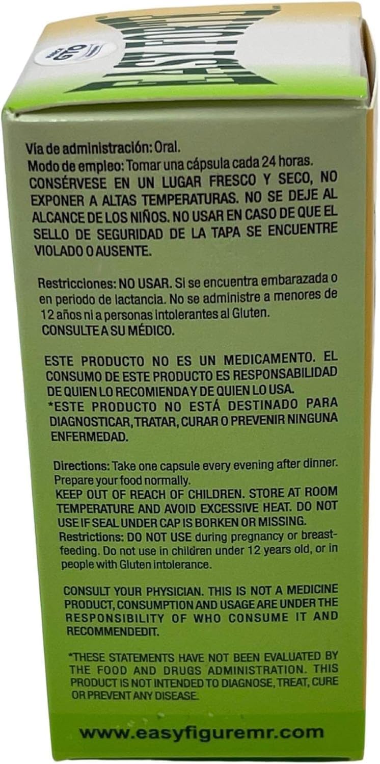 Easy Figure Easy Forte Fibra Capsules for Improved Health & Wellness - Tu Salud Plus