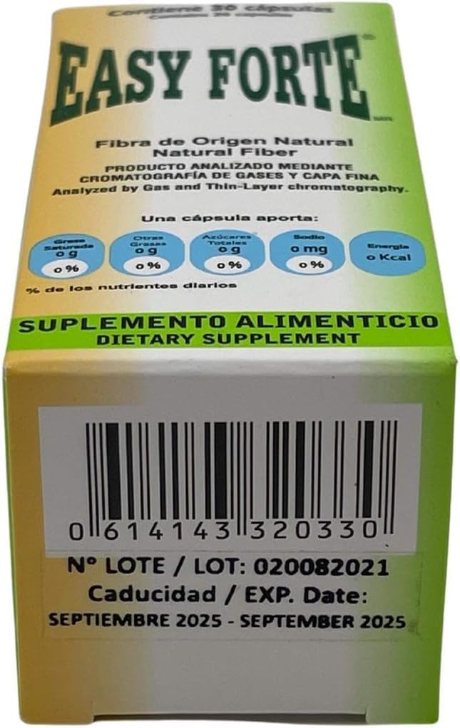 Easy Figure Easy Forte Fibra Capsules for Improved Health & Wellness - Tu Salud Plus