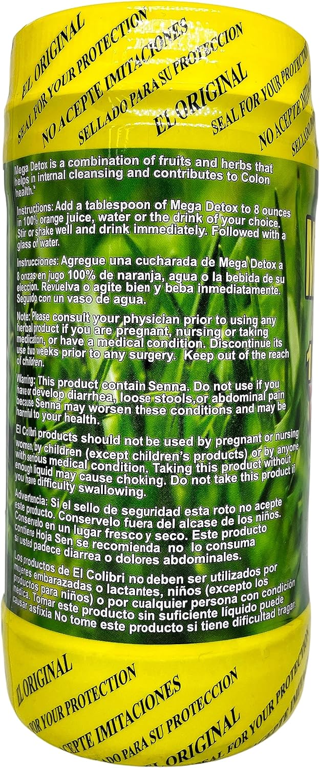 El Colibrí Mega Detox - Productos Naturales para Desintoxicación