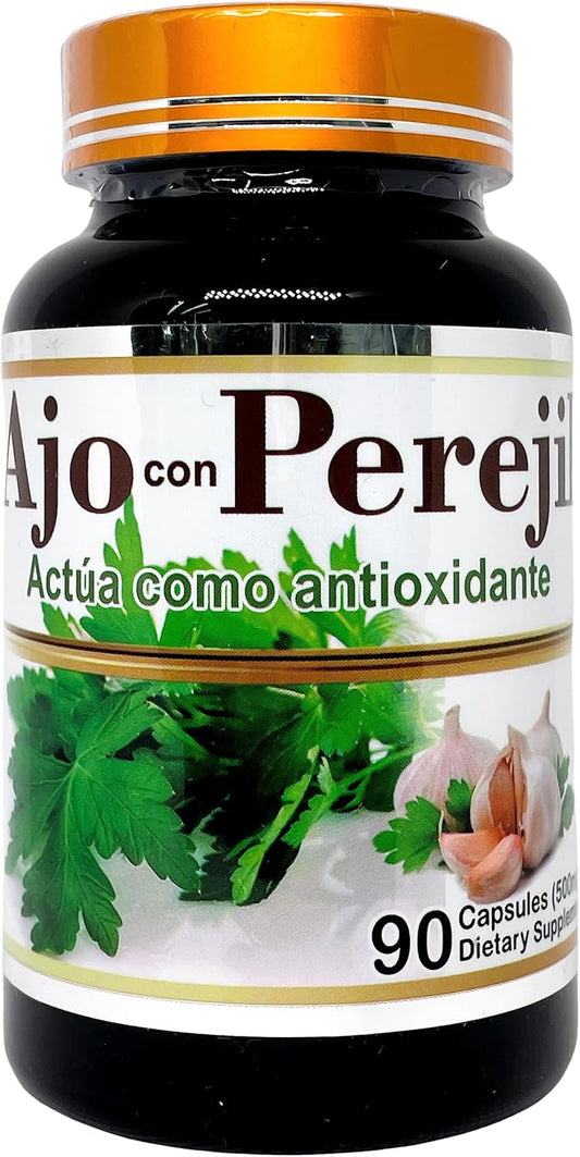 El Colibri AJO con Perejil Extracto 500mg - 45 Porciones