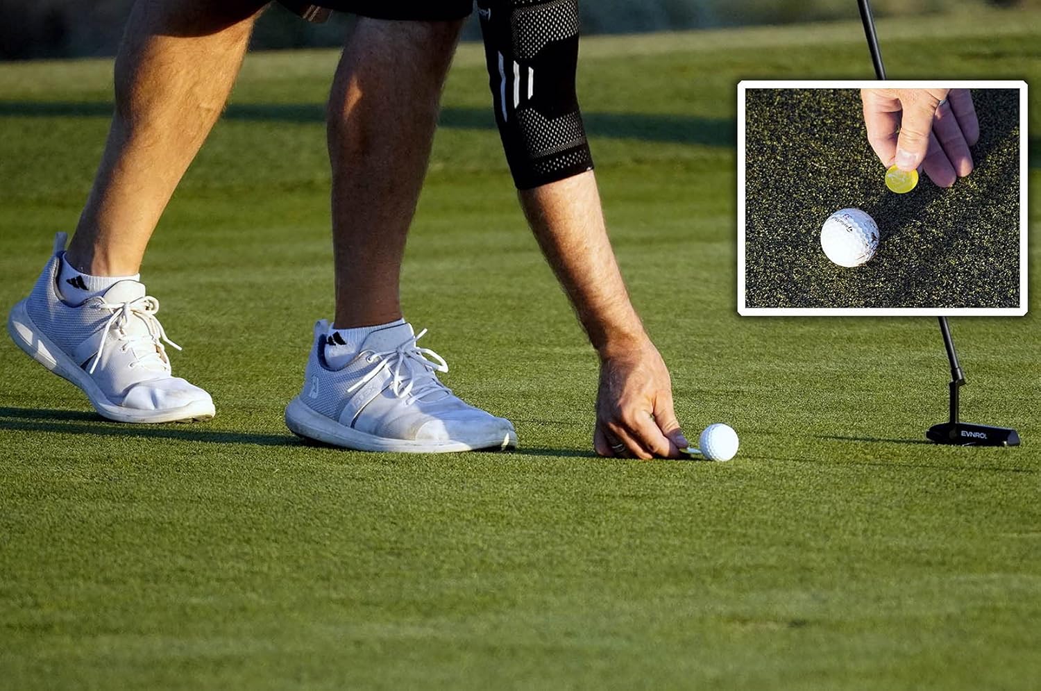 Elite Switchblade Golf Divot Repair Tool Set with Ball Marker - Durable Anodized Aluminum - Ideal Golf Accessory Gift