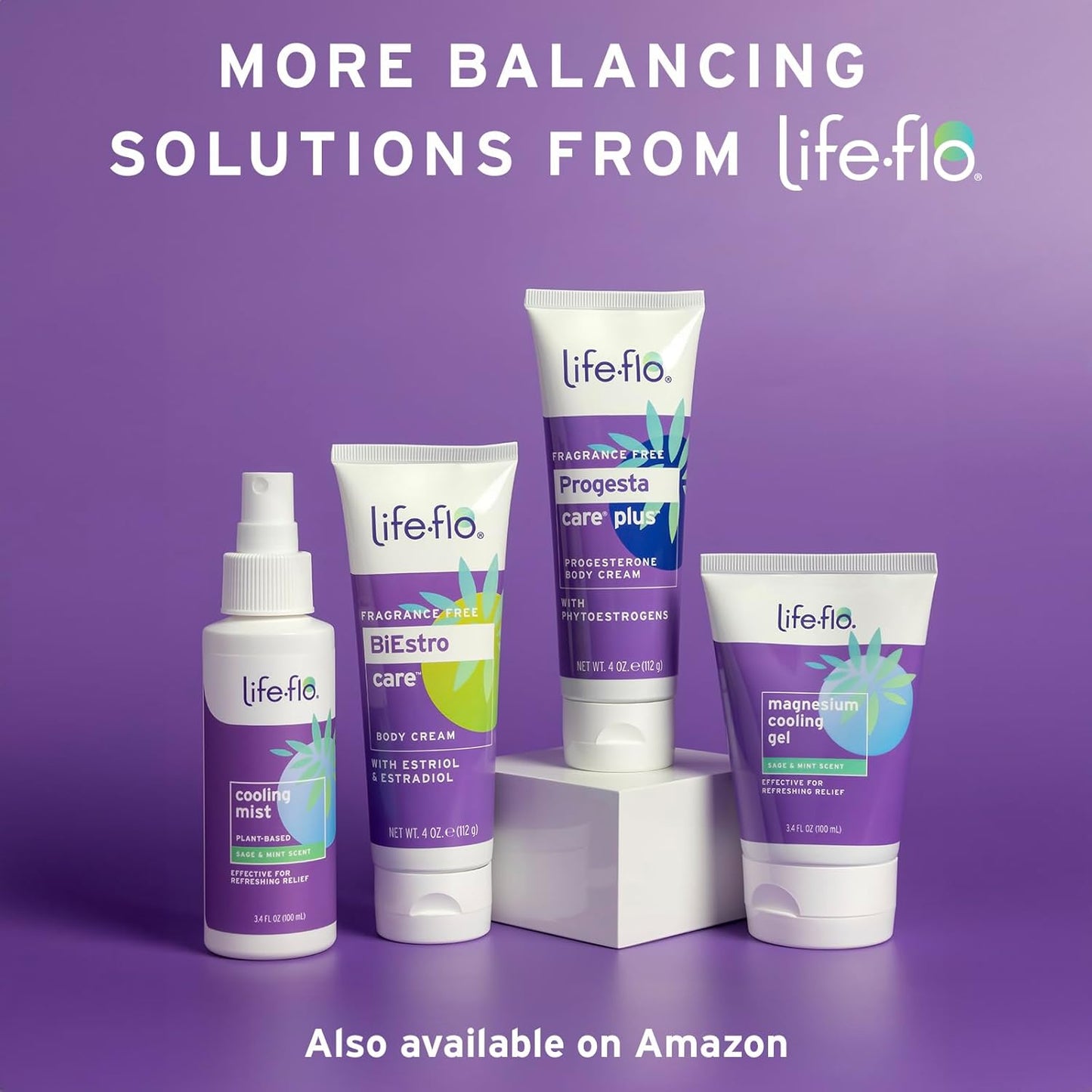 Emerita by Life-flo Pro-Gest Balancing Cream with Vitamin D and Estriol Cream with Vitamin E - Fragrance Free, 4oz Ea, 60-Day Guarantee