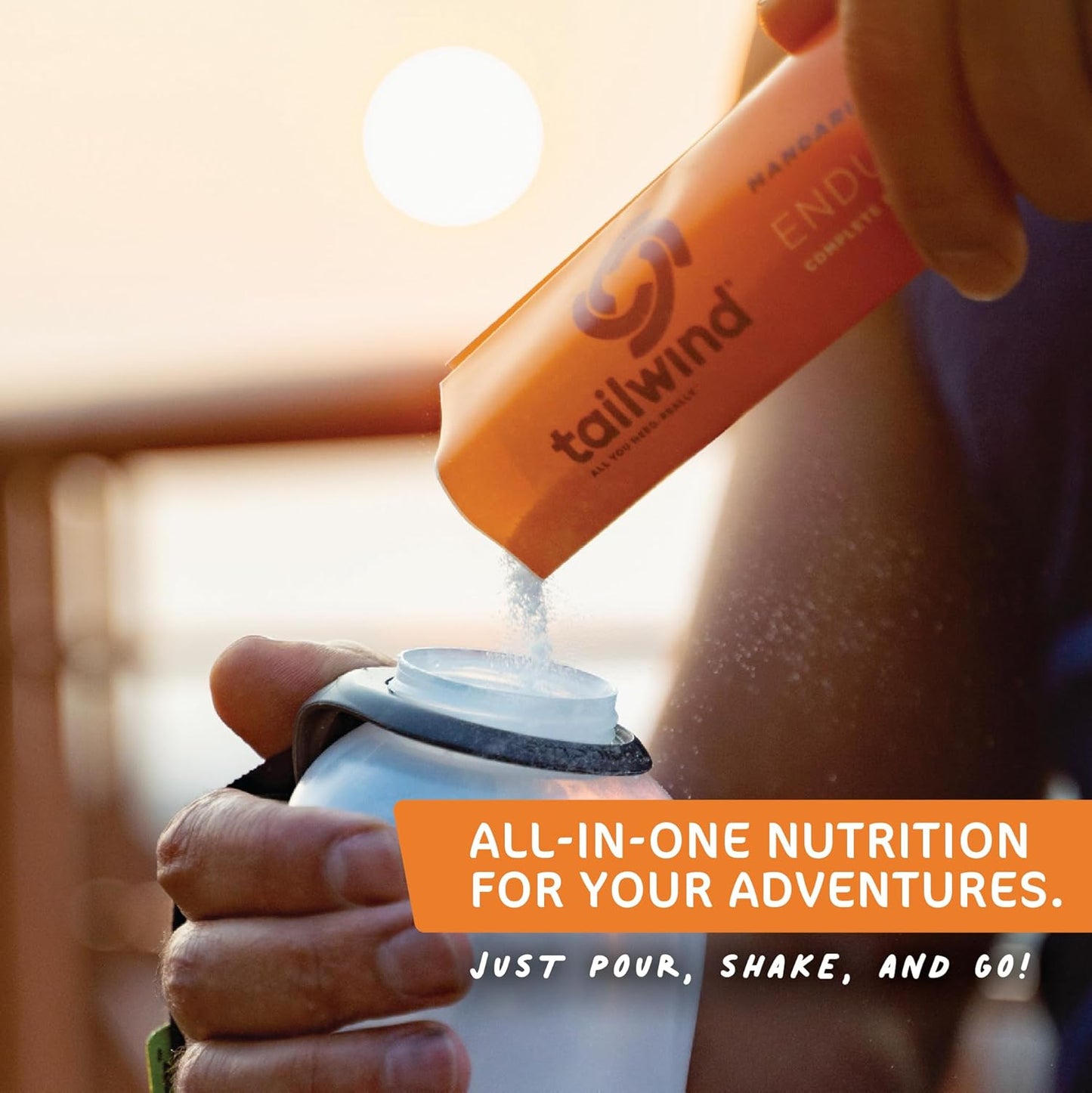 Endurance Fuel Bundle: Tailwind Nutrition Grab-and-Go Powder & Hydration Drink Mix for Athletes