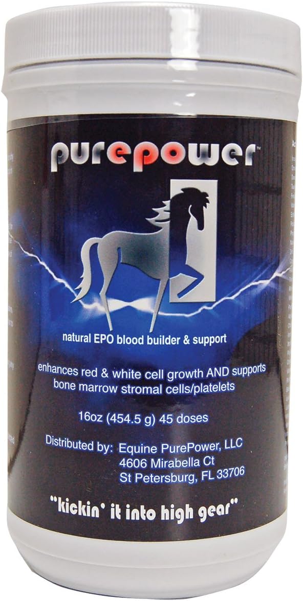Equine PurePower, LLC PurePower 16 oz - Natural Supplement for Horses to Boost Performance