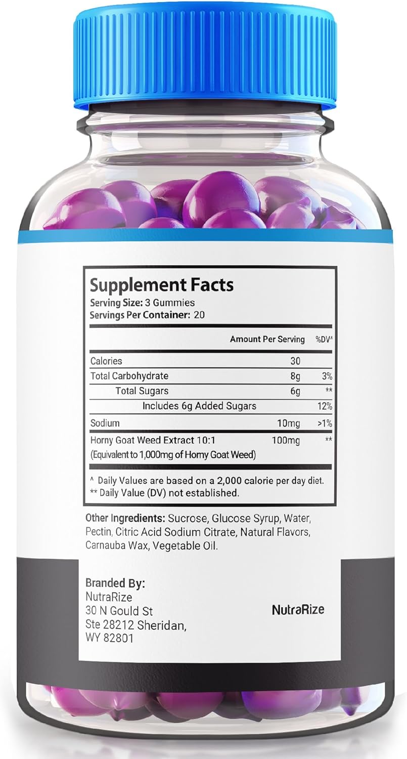 Erectifil 1000 MG Gummies (2 Pack) for Men - All-Natural Male Supplement for Health and Performance - 120 Gummies
