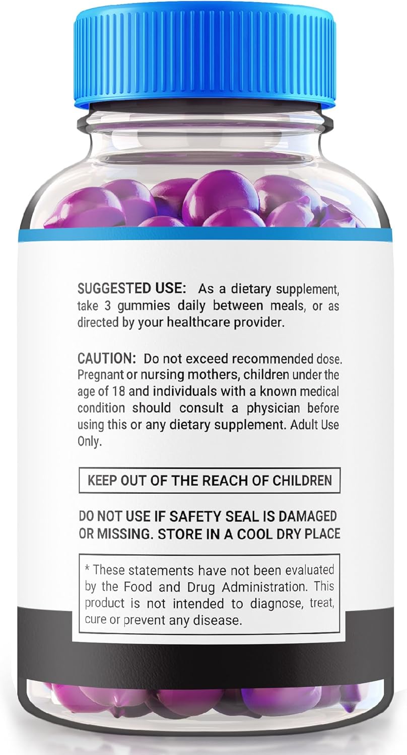 Erectifil 1000 MG Gummies (2 Pack) for Men - All-Natural Male Supplement for Health and Performance - 120 Gummies
