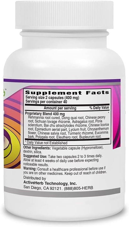 Extra Strength ActiveHerb All Tonic Capsules - 80 Count
