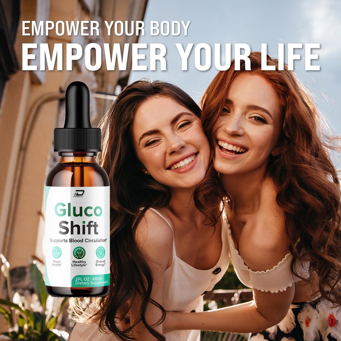 Extra Strength Gluco Shift Drops - Healthy Formula Dietary Supplement - GlocoShift Liquid Drops - 1 Month Supply