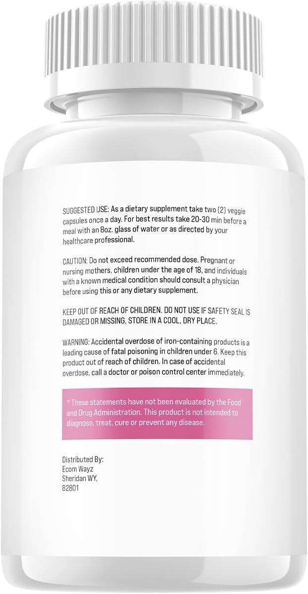 FemiPro Probiotics for Bladder Support - Advanced Formula for Urinary Health - 60 Capsules