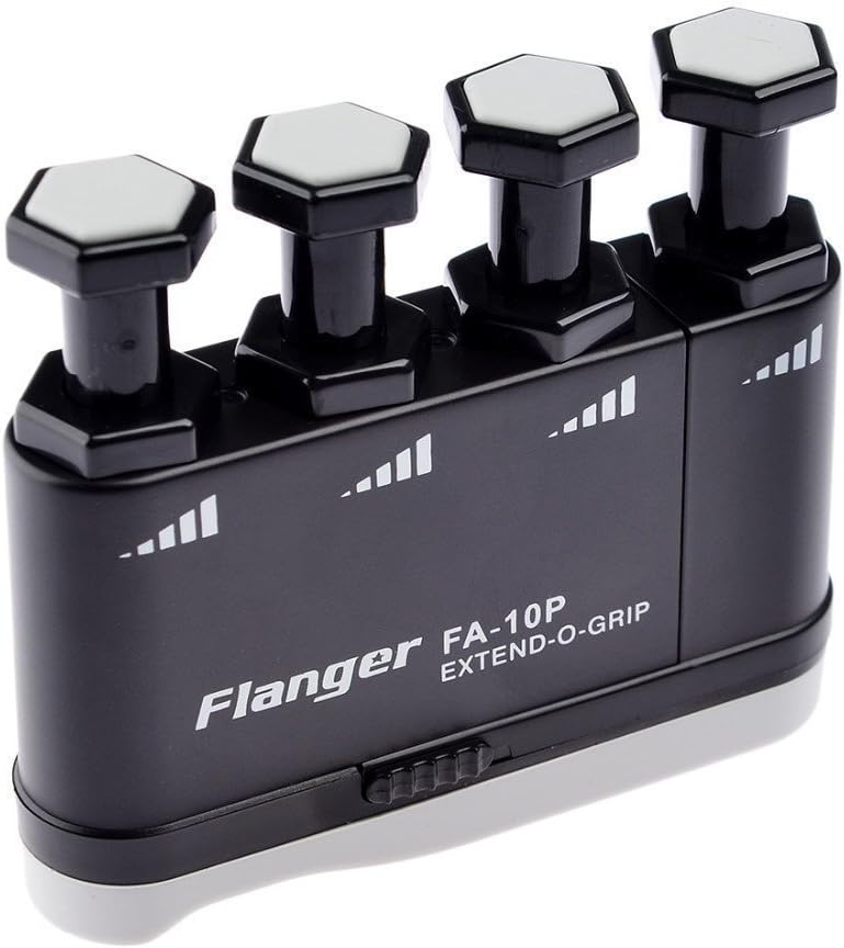 Finger Exerciser Hand Grip Strengthener for Athletes, Guitar Players, Musicians - Physical Therapy Finger Training
