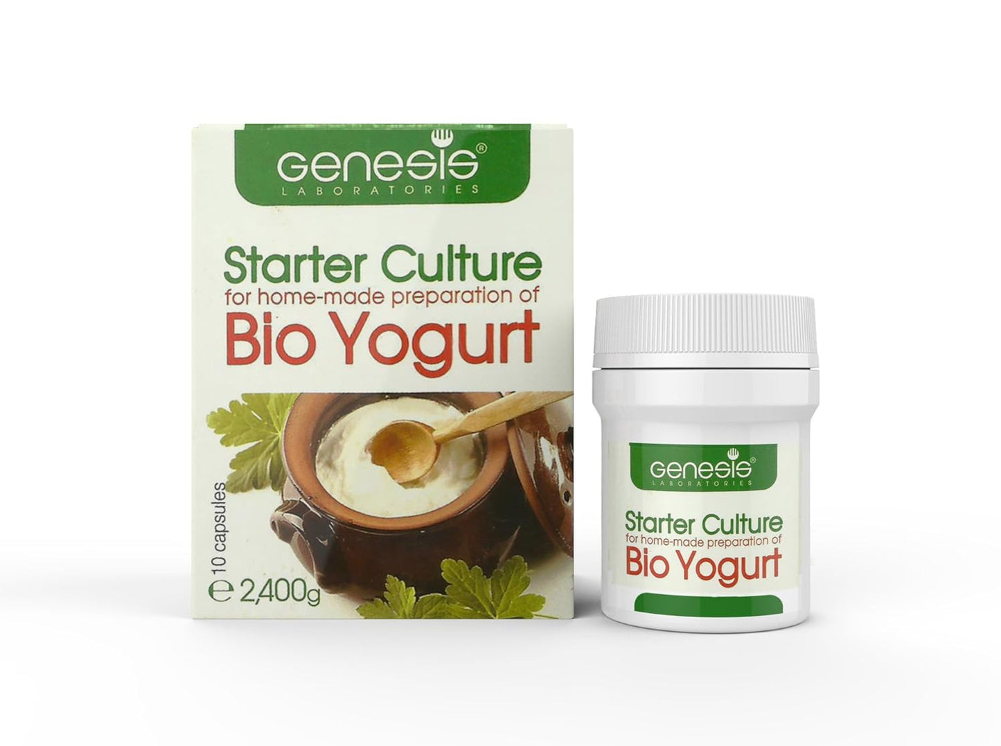 Genesis LABORATORIES Bulgarian Bio Yogurt Starter Culture - Create Natural, Homemade Bio Yogurt