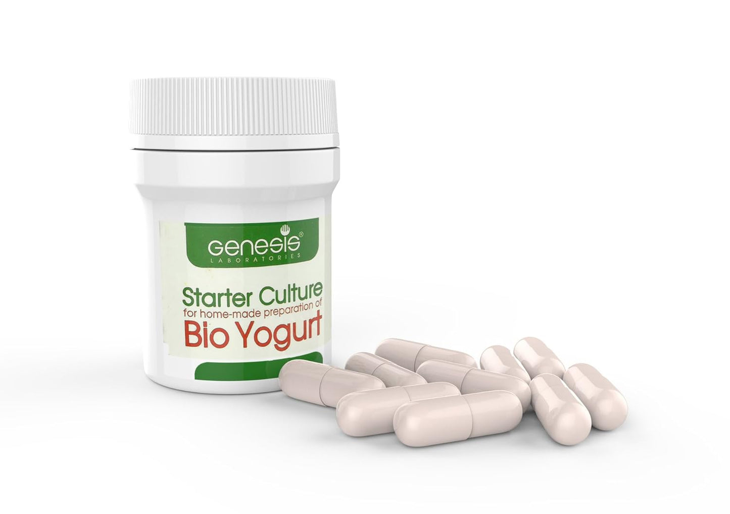 Genesis LABORATORIES Bulgarian Bio Yogurt Starter Culture - Create Natural, Homemade Bio Yogurt