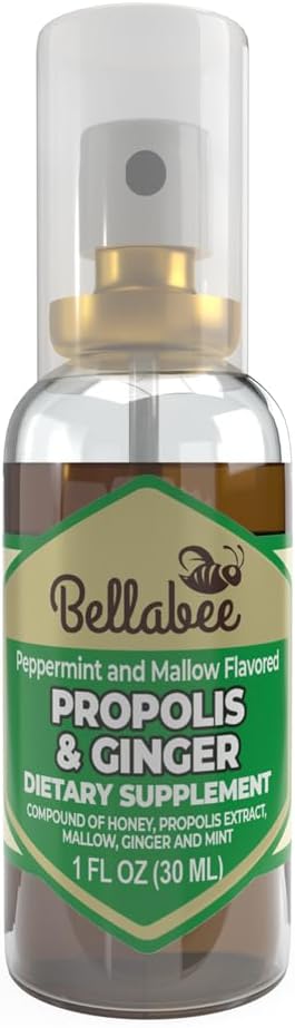 Ginger BellaBee Propolis Extract Supplement - Natural Dietary Support for Wellness and Immune Health