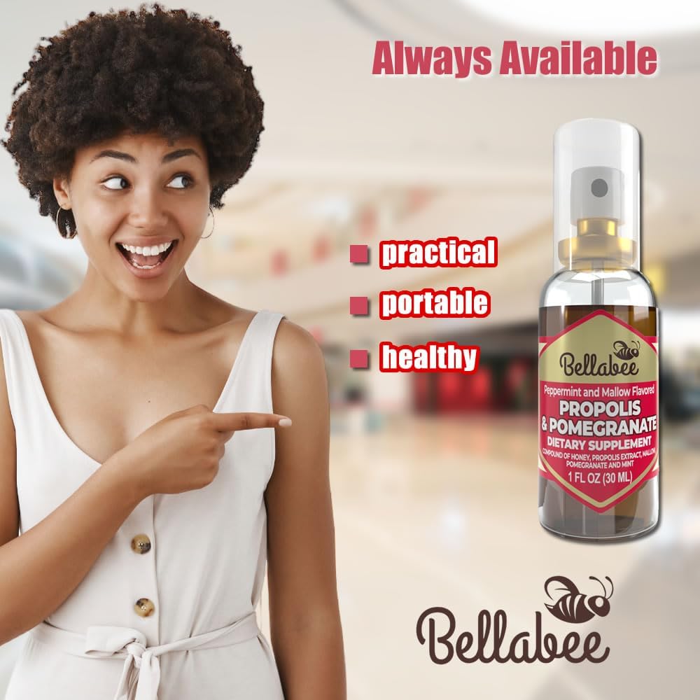 Ginger BellaBee Propolis Extract Supplement - Natural Dietary Support for Wellness and Immune Health
