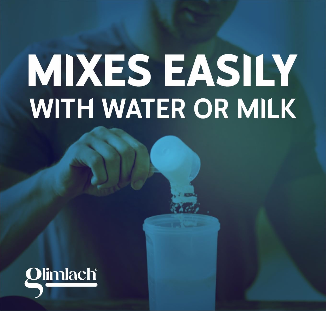 GLIMLACH Whey Isolate Protein Powder - Extra Strength Formula for Muscle Recovery - Vegetarian-Friendly - Primary Source (4.4LBS, Chocolate)