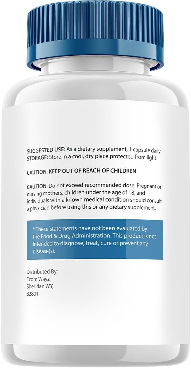 GlucoPure Maximum Strength Supplement (2 Pack) - Advanced Healthy Vitamin Support Formula, 120 Capsules - Vitamoon Gluco Pure Reviews