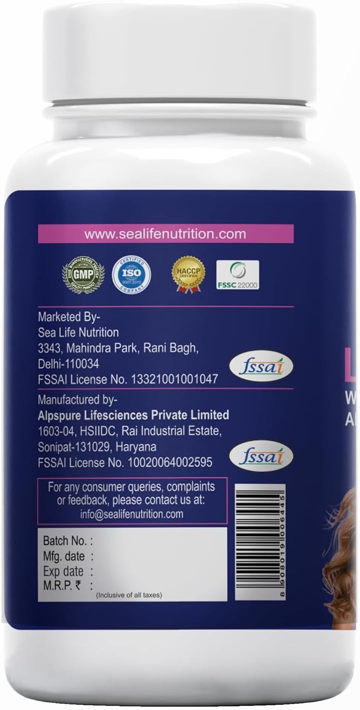 Glutathione Tablets with Biotin, Vitamins A, C, E, Alpha Lipoic Acid, and Grape Seed Extract - Skin Health Supplement for Men & Women - 30 Tablets