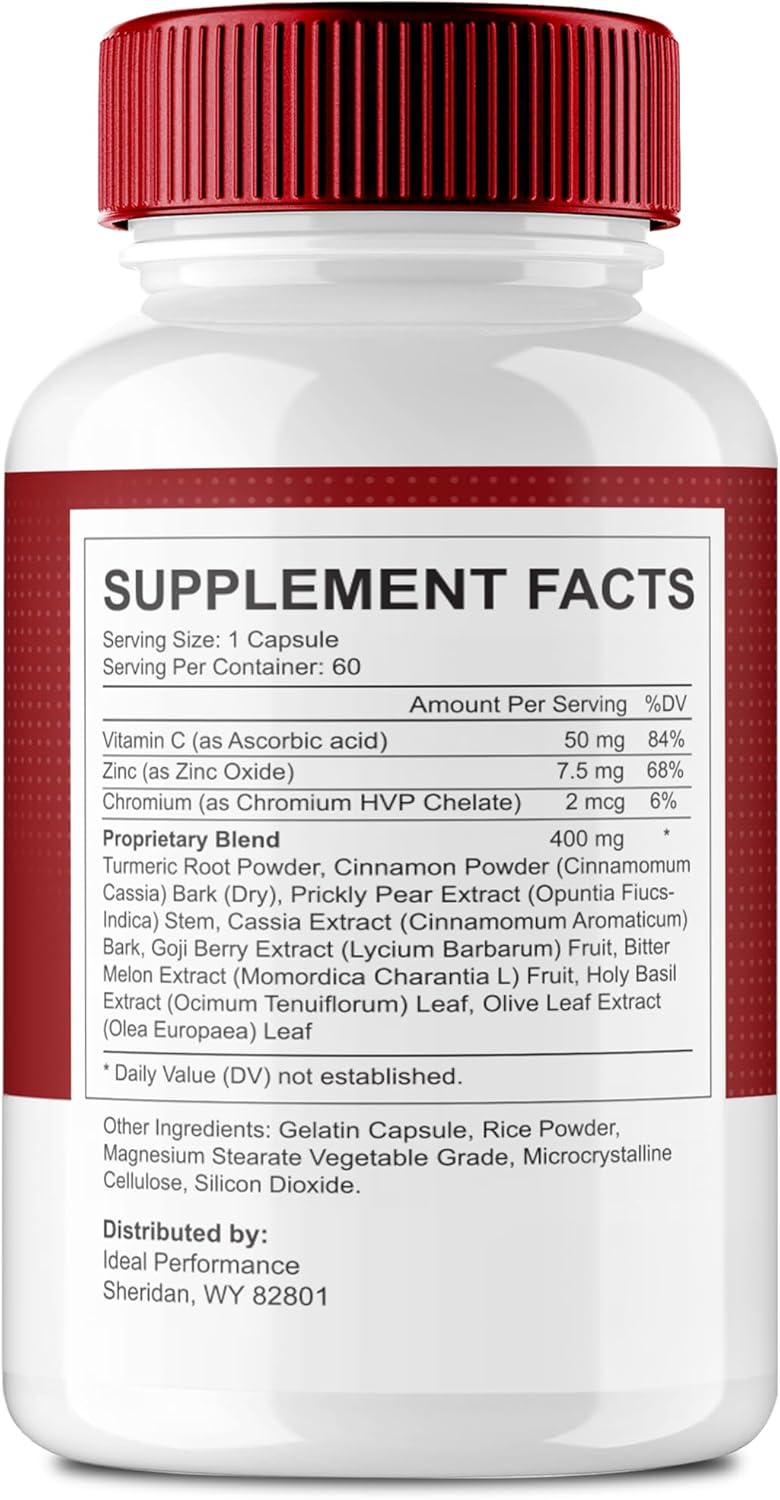 Glyco Aid Blood Support Pills - Advanced Formula Supplement for Maximum Strength - All Natural GlycoAid Capsules (2 Pack)