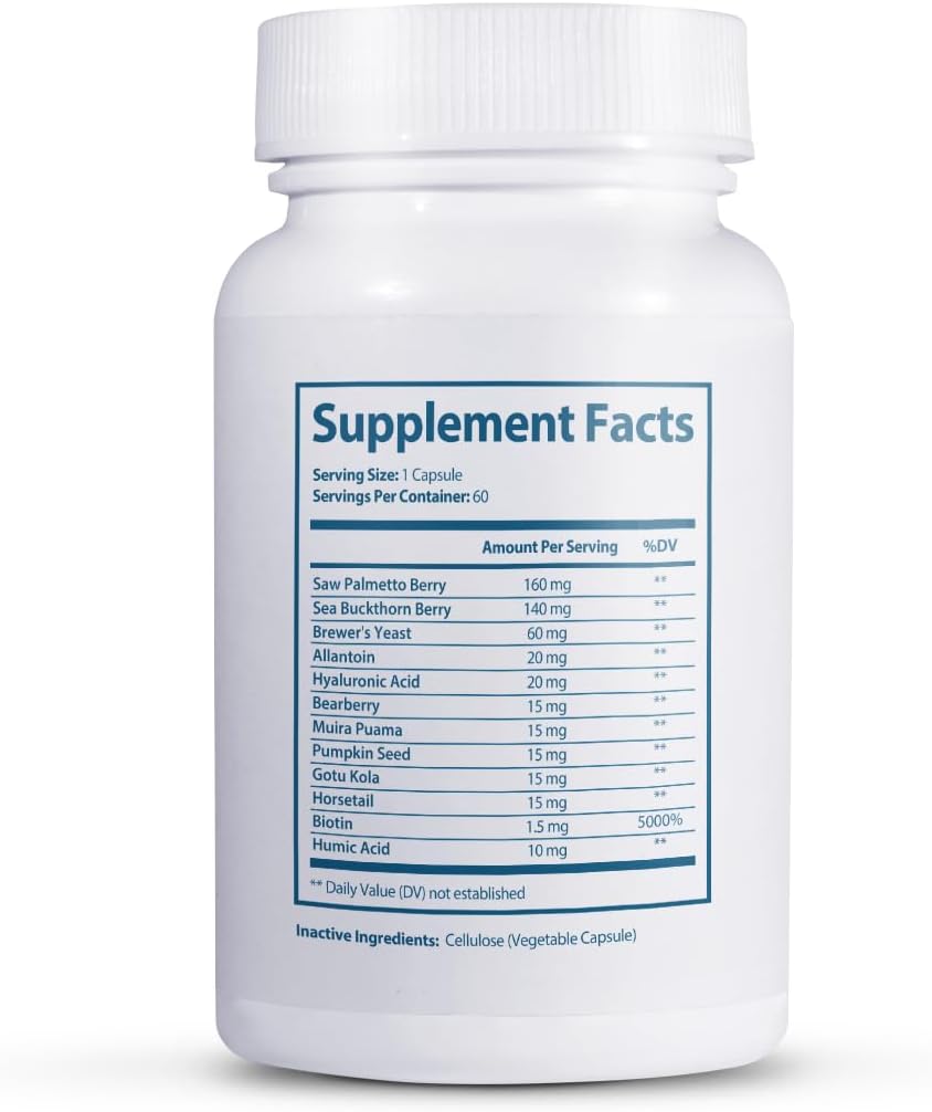 Hair Therapy Capsules: Clinical Effects - Dietary Supplement for Healthy Hair