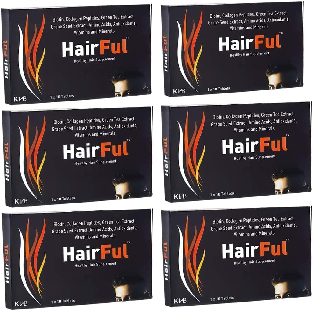 HairFul Biotin Supplement - 60 Tablets with Zero Side Effects from Pharmacylife