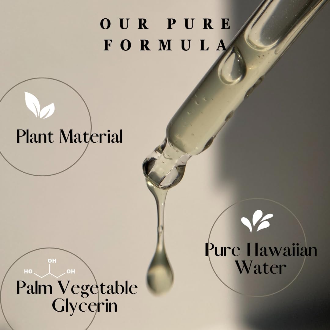 Hawaiian Slippery Elm Bark Extract - Alcohol-Free Liquid (4 oz) for Herbal Wellness
