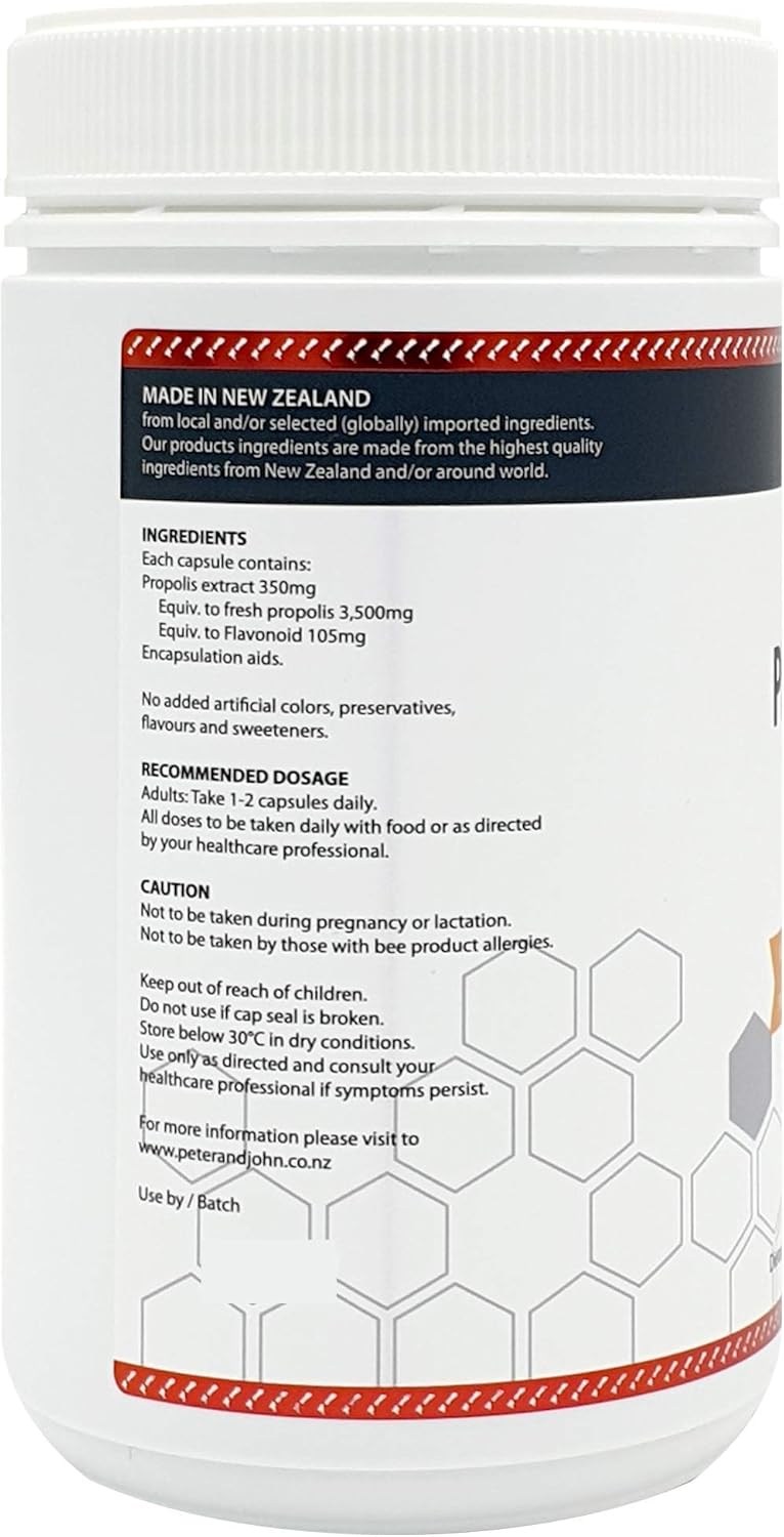 Healthfarm Peter John Propolis 3500 Softgel Capsules - High Flavonoid Content