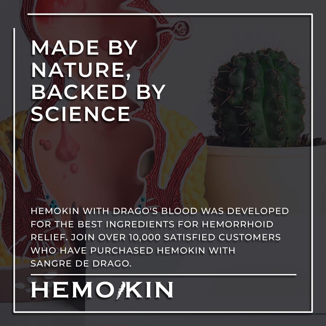 Hemokin Drops with Sangre de Drago for Healing Wounds and Digestive Health - 2 Oz