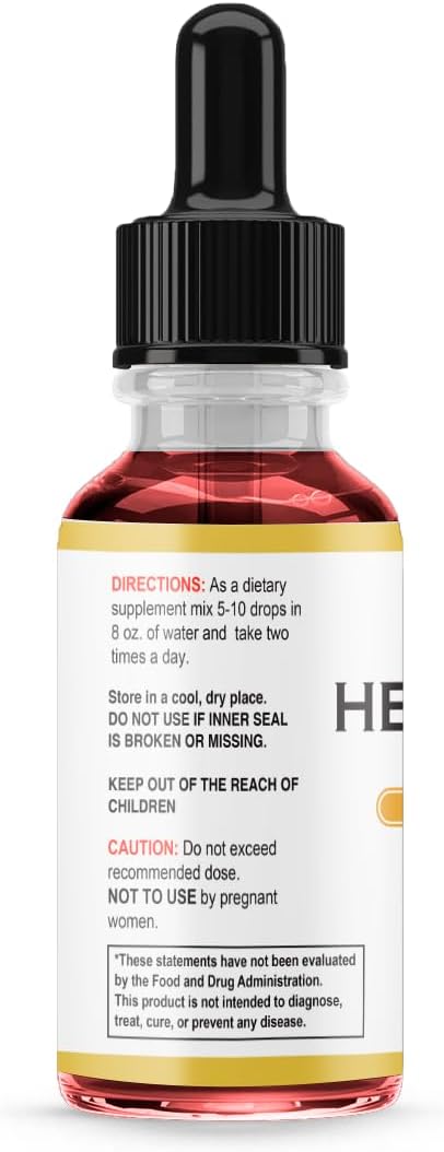 Hemokin Drops with Sangre de Drago for Healing Wounds and Digestive Health - 2 Oz