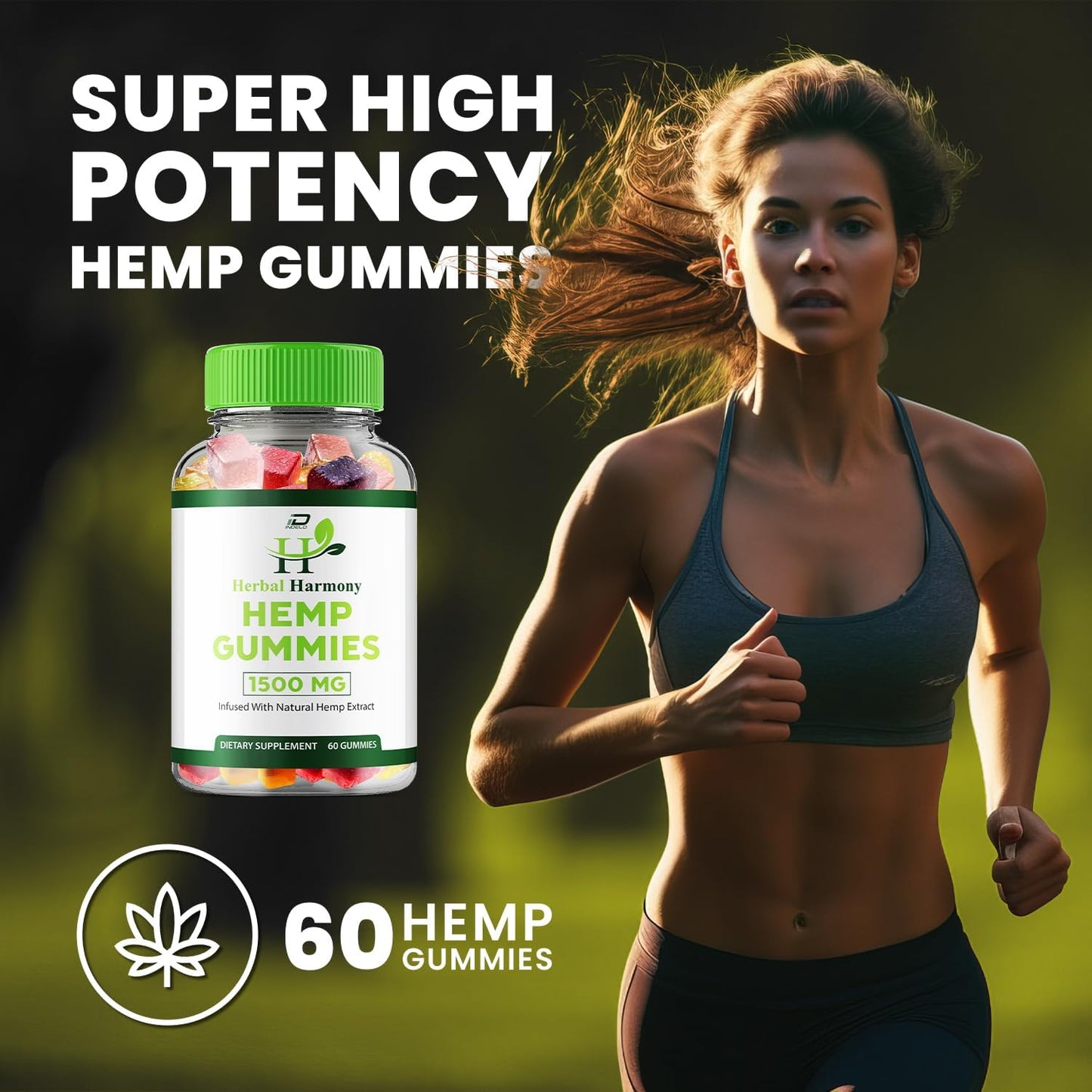 Herbal Harmony metabolism booster Gummies for Men and Women - Natural metabolism booster Supplement (2 Pack - 120 Gummies)