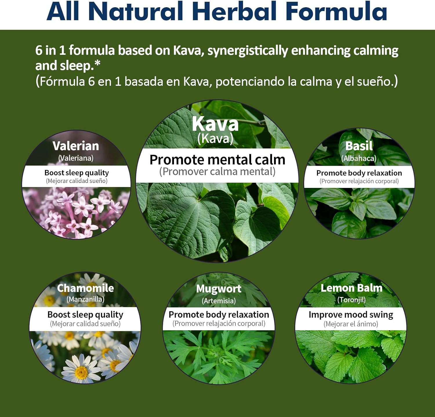 Herbal Tincture with Kava for Calming, Relaxation, and Better Sleep - 2oz Bottle