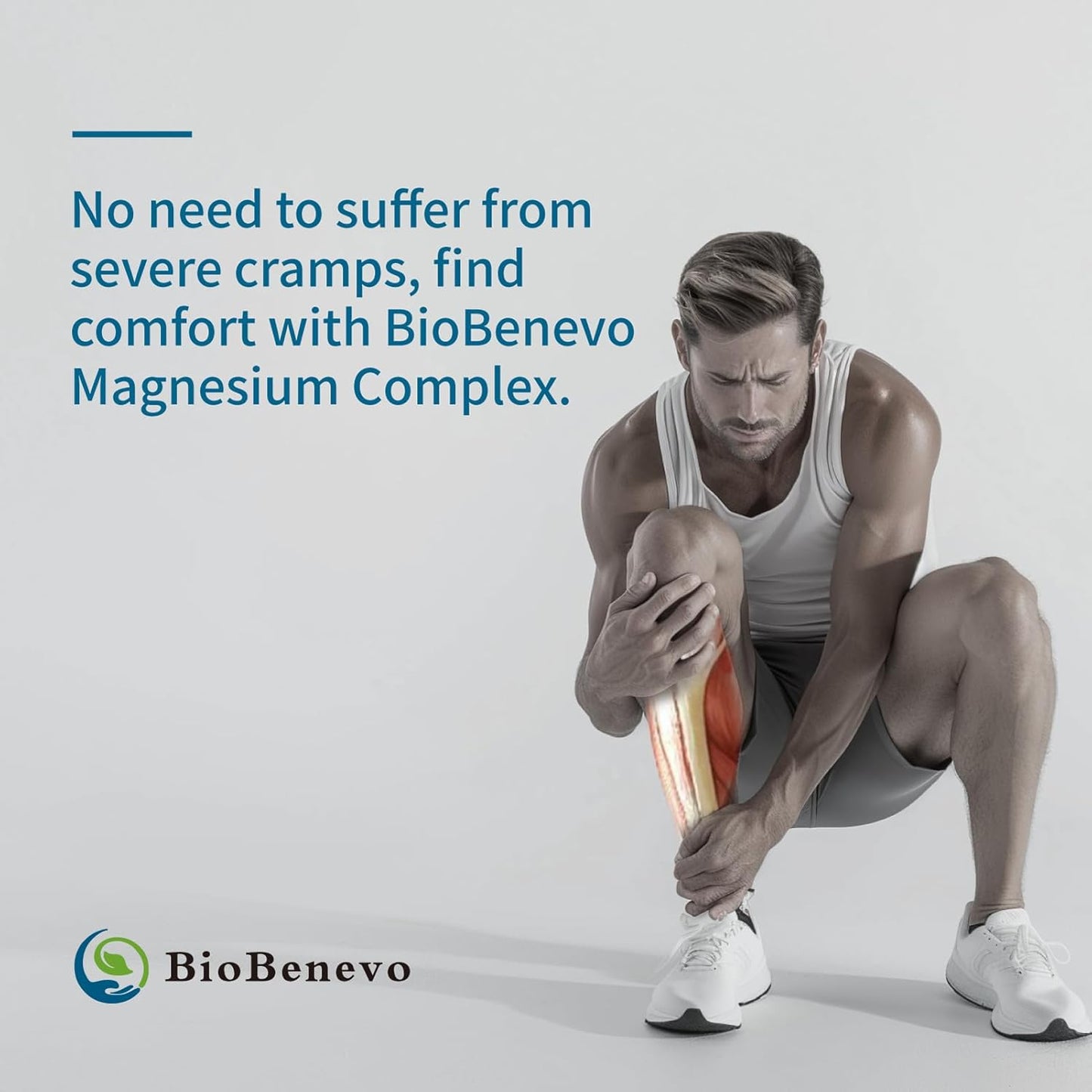 High Absorption BioBenevo Magnesium Complex - 1320mg Magnesium for Sleep, Muscle, Energy - 120 Capsules