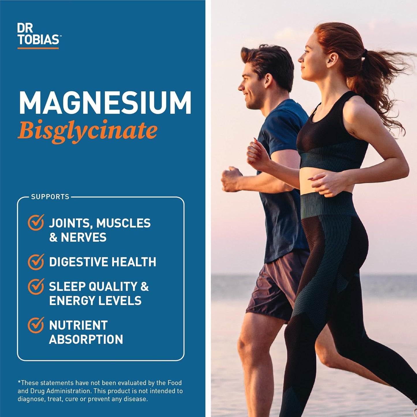 High Absorption Dr. Tobias Alpha GPC & Magnesium Bisglycinate Supplements for Brain Function & Health