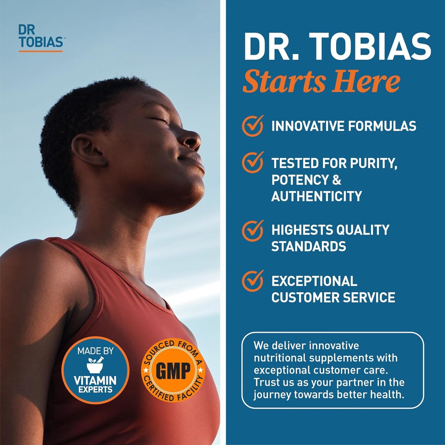 High Absorption Dr. Tobias Alpha GPC & Magnesium Bisglycinate Supplements for Brain Function & Health