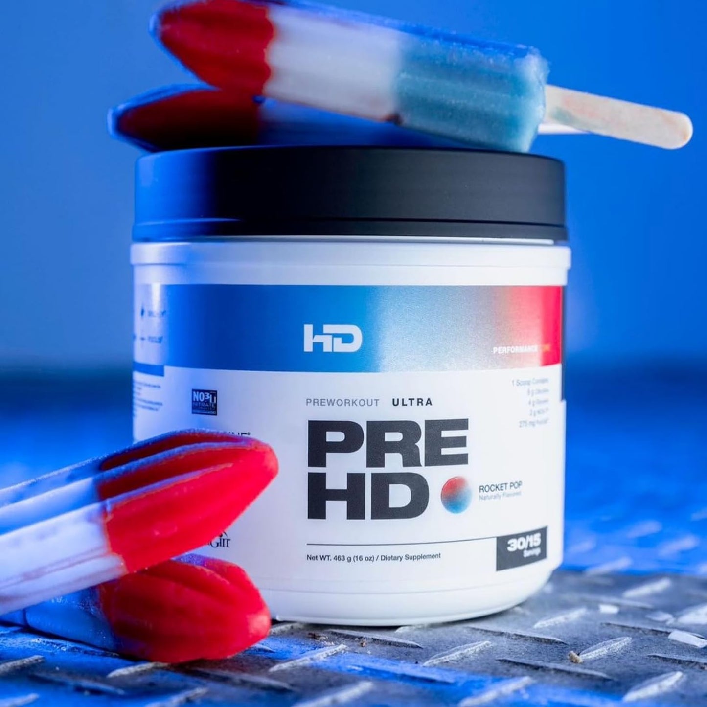 High-Definition Muscle Pre-Workout Supplement with Citrulline, Creatine, Beta Alanine, and Caffeine - 30/15 Servings