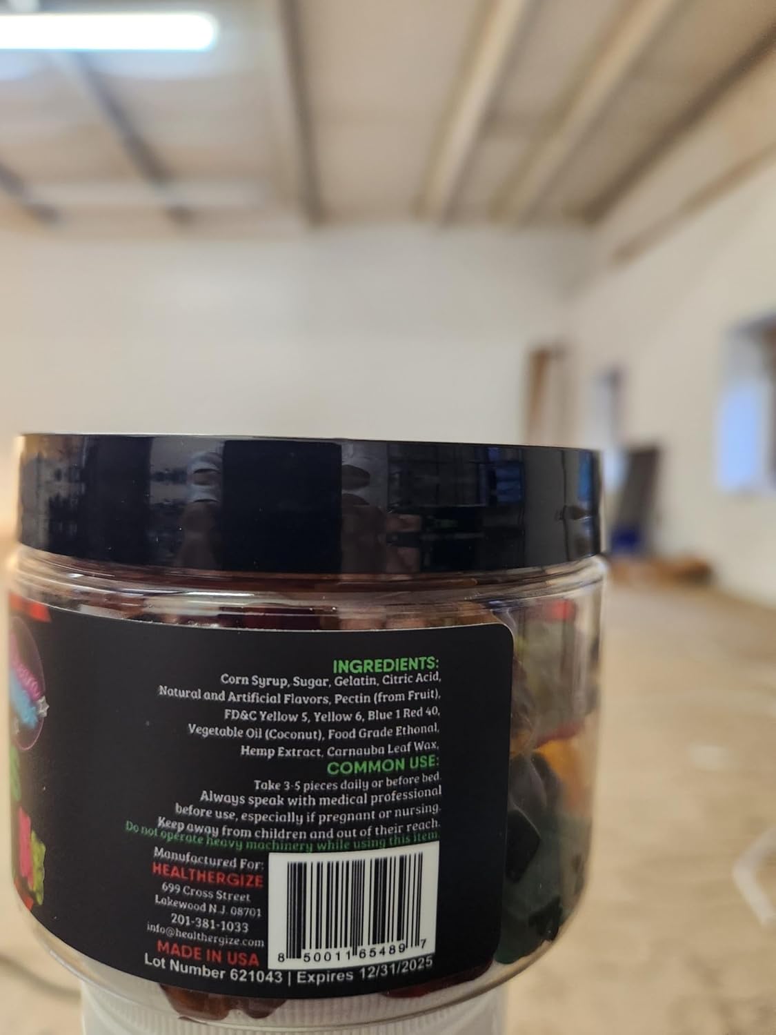 High Potency metabolism booster Oil Infused Gummy Bears for Deep Bedtime Relief - Natural Omega, Fruity Tasty Edibles for Relaxation, Mood Balance - USA Made