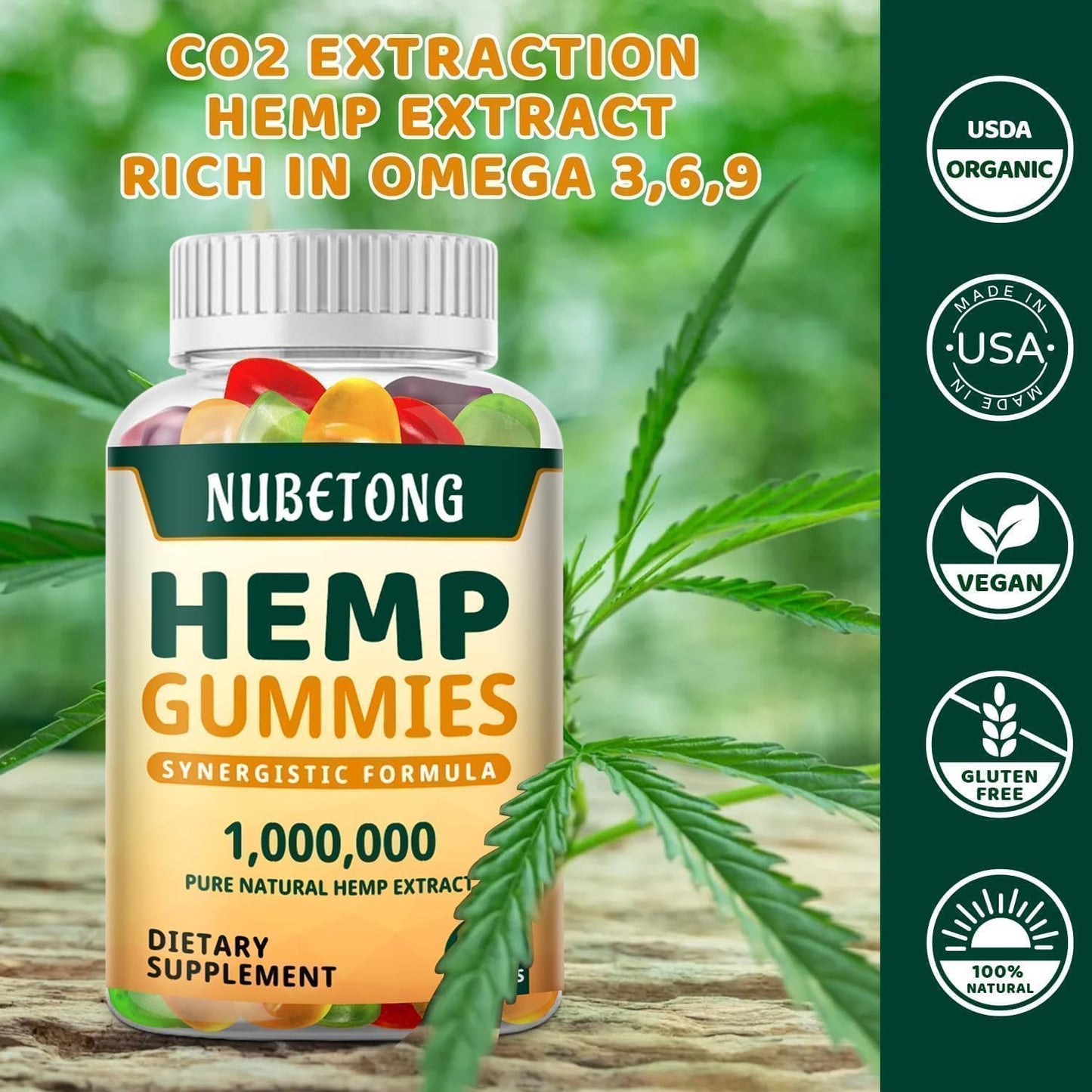 High Potency Organic metabolism booster Gummies - Made in USA - Extra Strength metabolism booster Oil Extract Edible Gummy Supplement for Adults