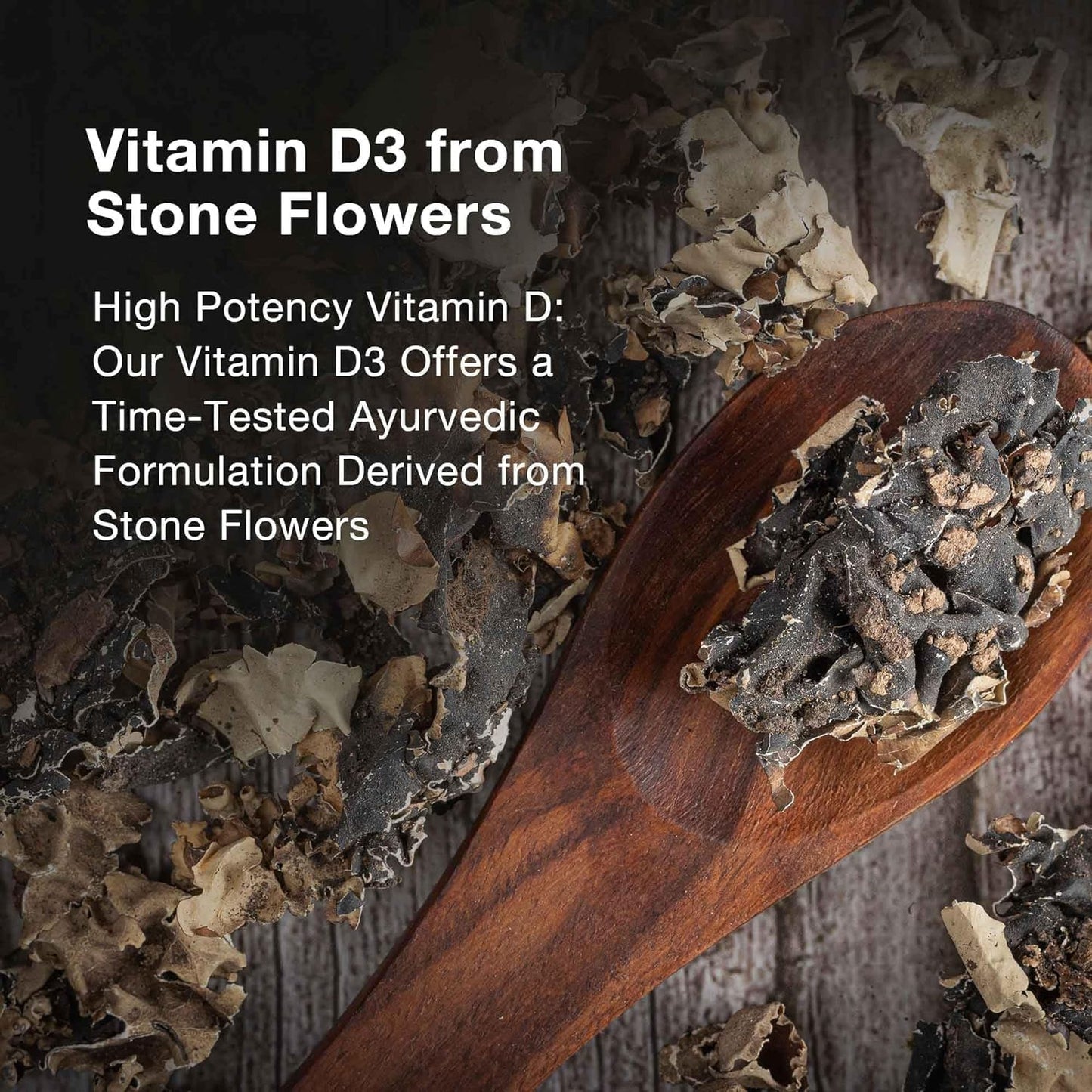 High Potency Vegan Vitamin D3 Supplement | 5000IU | Natural Source for Bone & Joint Health - Supports Calcium Absorption & Immunity