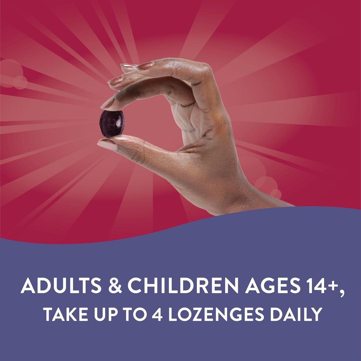 High Potency Vitamin C Elderberry Lozenges by Nature's Way - Immune Support with Elderberry & Wild Cherry Flavor - 24 Count