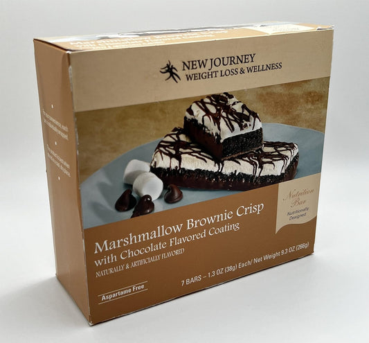 High Protein Marshmallow Brownie Crisp Bars for  Slimming Formula  & Wellness (7 bars/box)