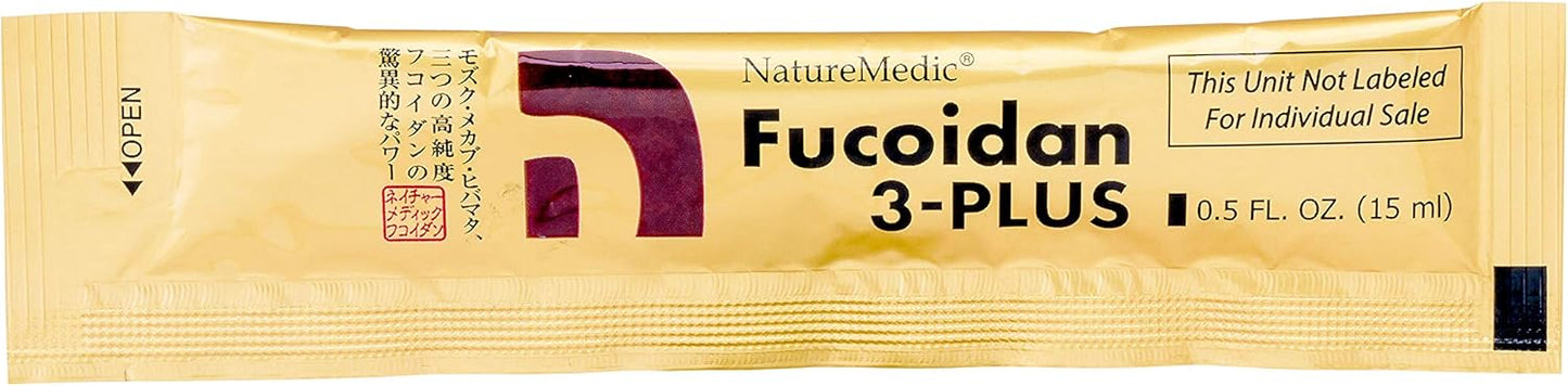 High Purity Fucoidan Immunity Supplement with Organic Brown Seaweed Extracts - 10 Liquid Packets from Japan