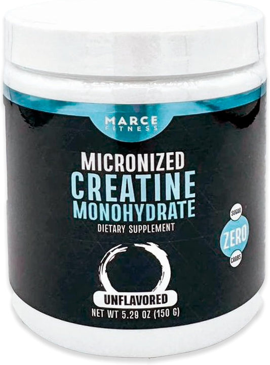 High-Quality Micronized Creatine Monohydrate Supplement by MARCE FITNESS - Improve Performance and Build Muscle