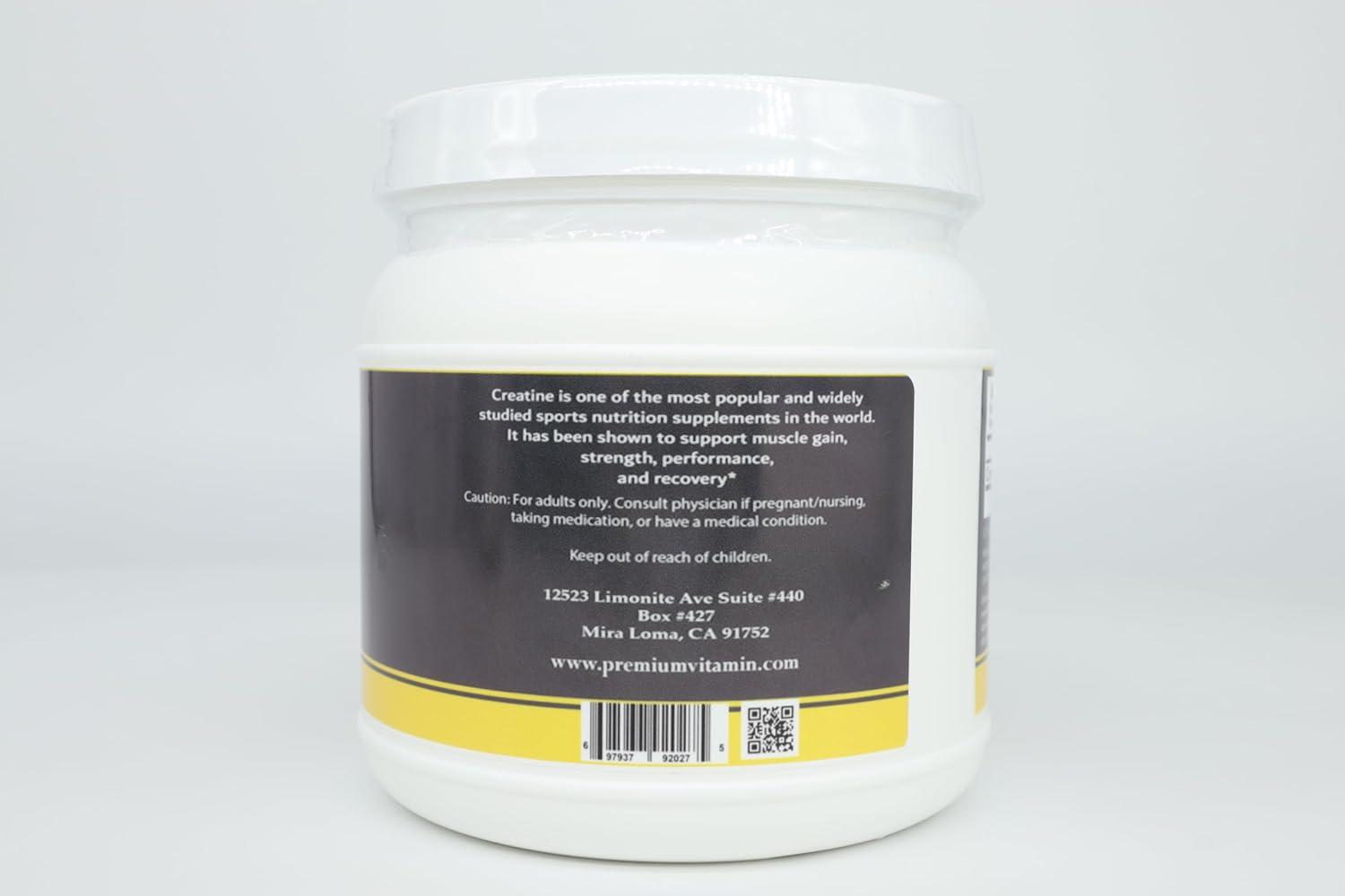 High-Quality Unflavored Creatine Monohydrate Powder for Muscle Gain & Recovery | 5g per Serving | Workout Supplement for Men & Women | 500g